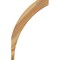 Ekena Millwork 4"W x 20"D x 32"H Thorton Rough Sawn Knee Brace, Western Red Cedar BRC04X20X32THR00RWR - alternate 3